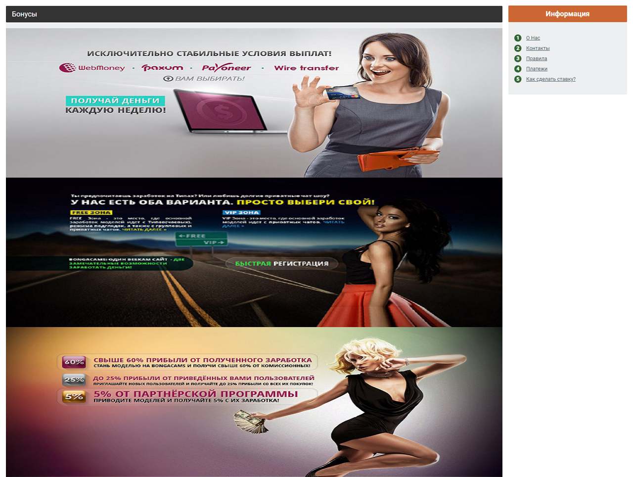 BongaCams, Gold Accounts